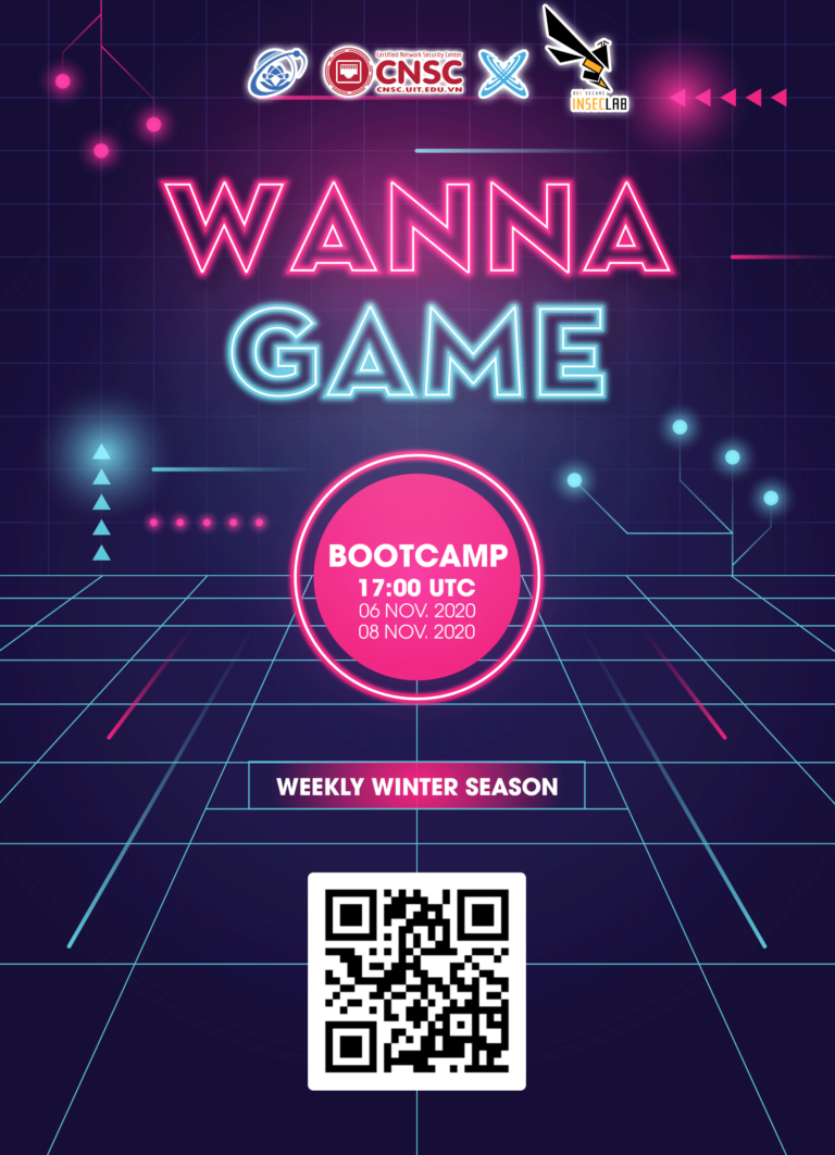 MỜI THAM GIA ĐĂNG KÝ CUỘC THI CTF WannaGame Winter&hellip;